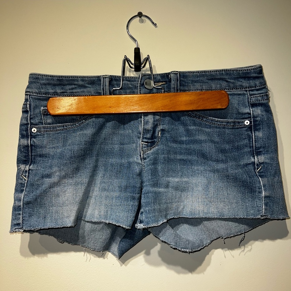 Short Jean shorts. Gap brand. My favorite shorts!